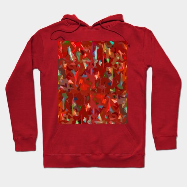 Friday Fiesta and a Bowl of Salsa - Abstract Art Hoodie by SeaStories